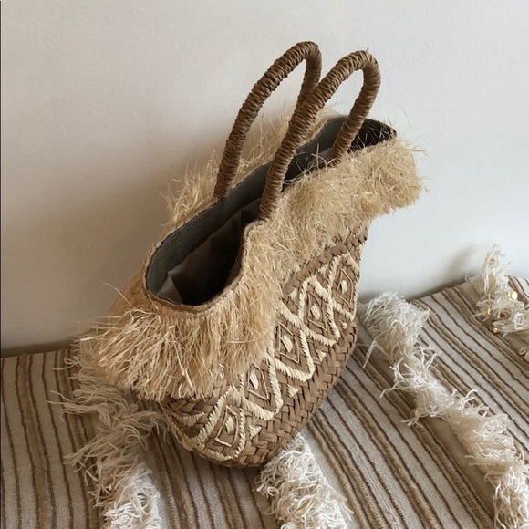 Kayu straw tote - Picture 3 of 6